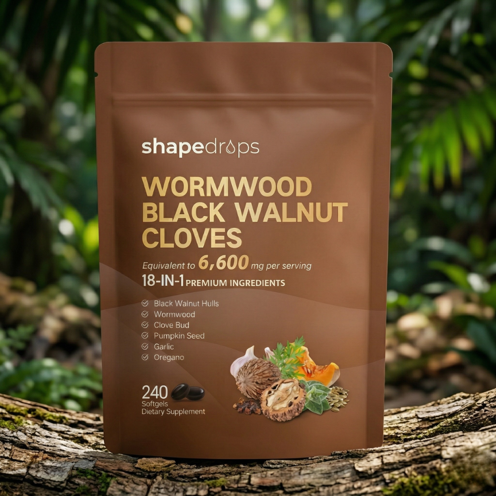 ShapeDrops™ Black Walnut Wormwood Capsules