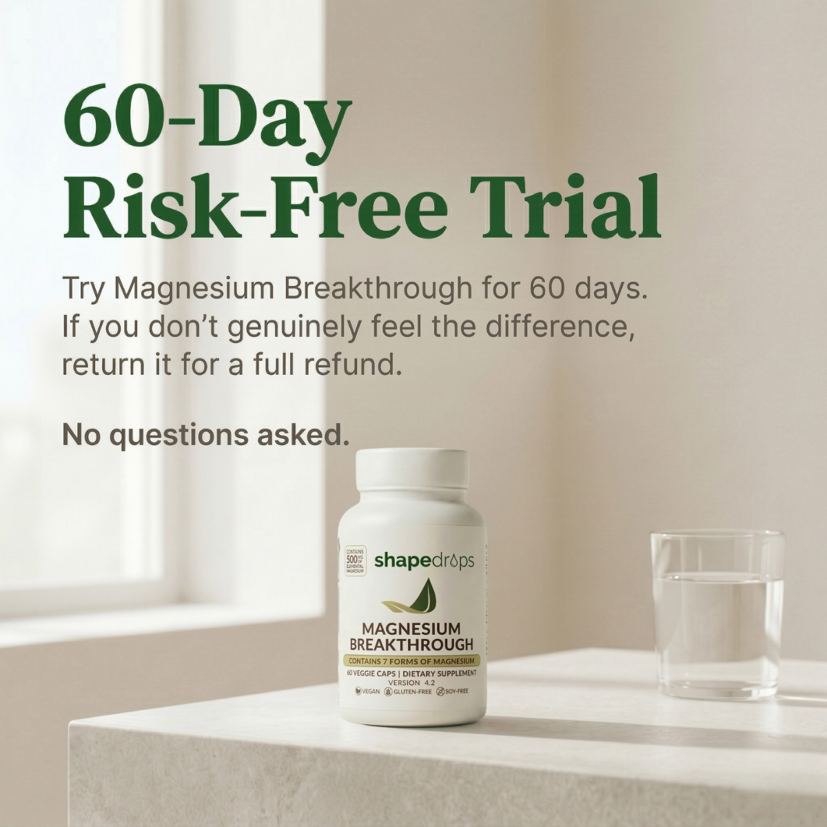 ShapeDrops™ Magnesium Breakthrough