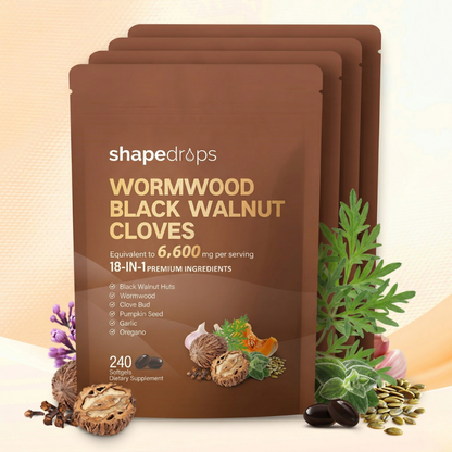 ShapeDrops™ Black Walnut Wormwood Capsules