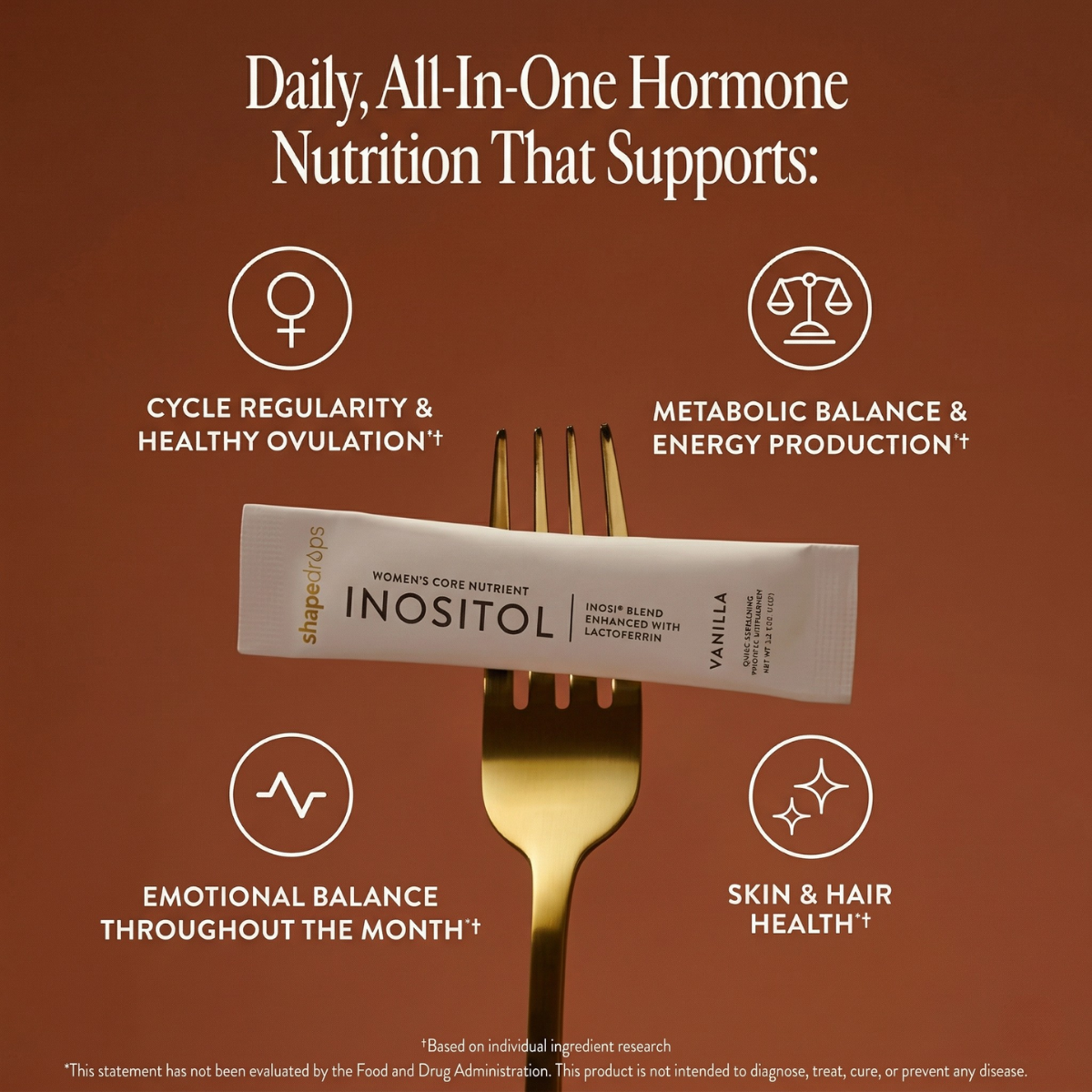 ShapeDrops™ Inositol Hormonal Balance
