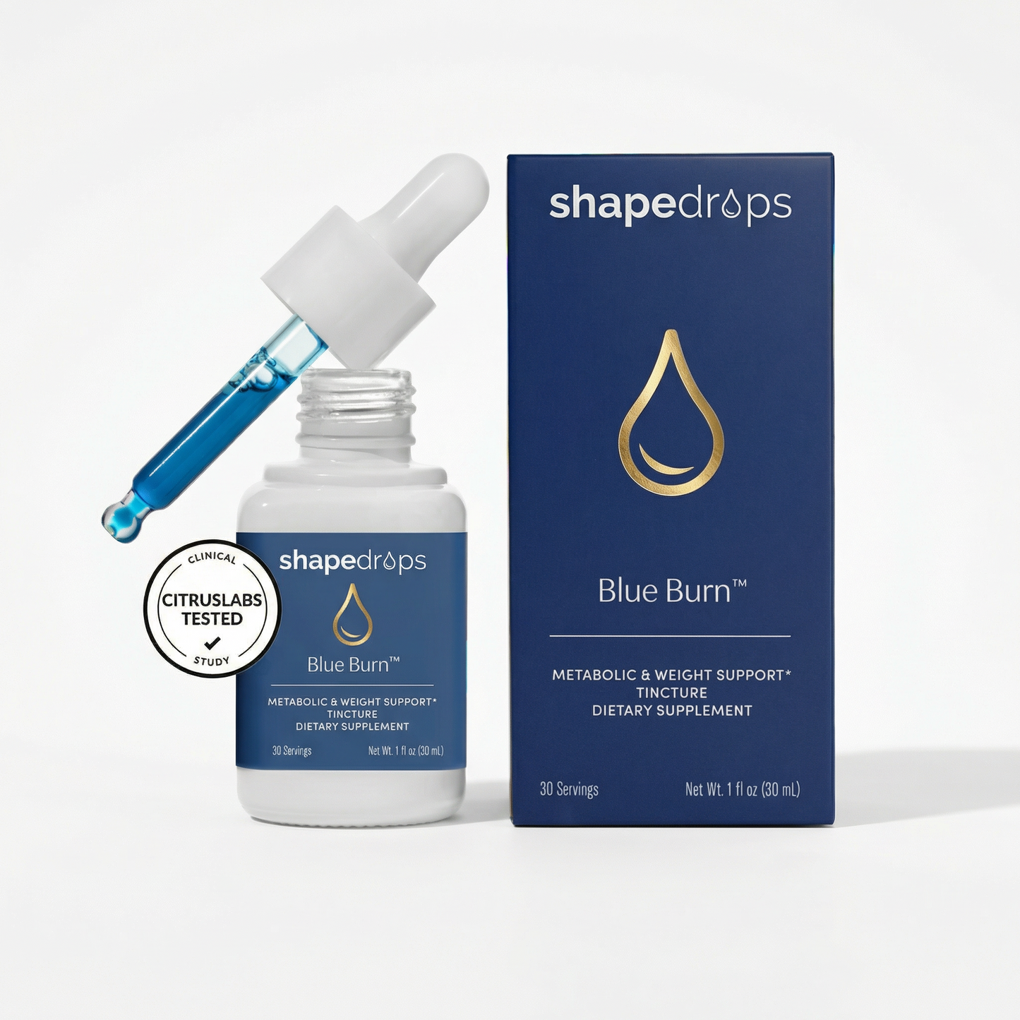 ShapeDrops™ Blue Burn Metabolic Support