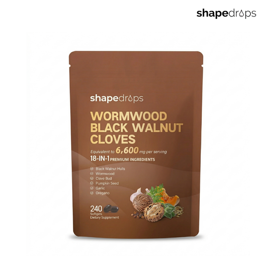 ShapeDrops™ Black Walnut Wormwood Capsules
