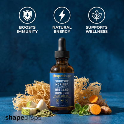 ShapeDrops™ Soursop Immunity & Vitality Drops