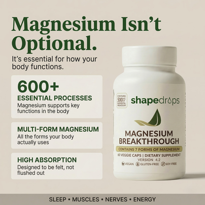 ShapeDrops™ Magnesium Breakthrough