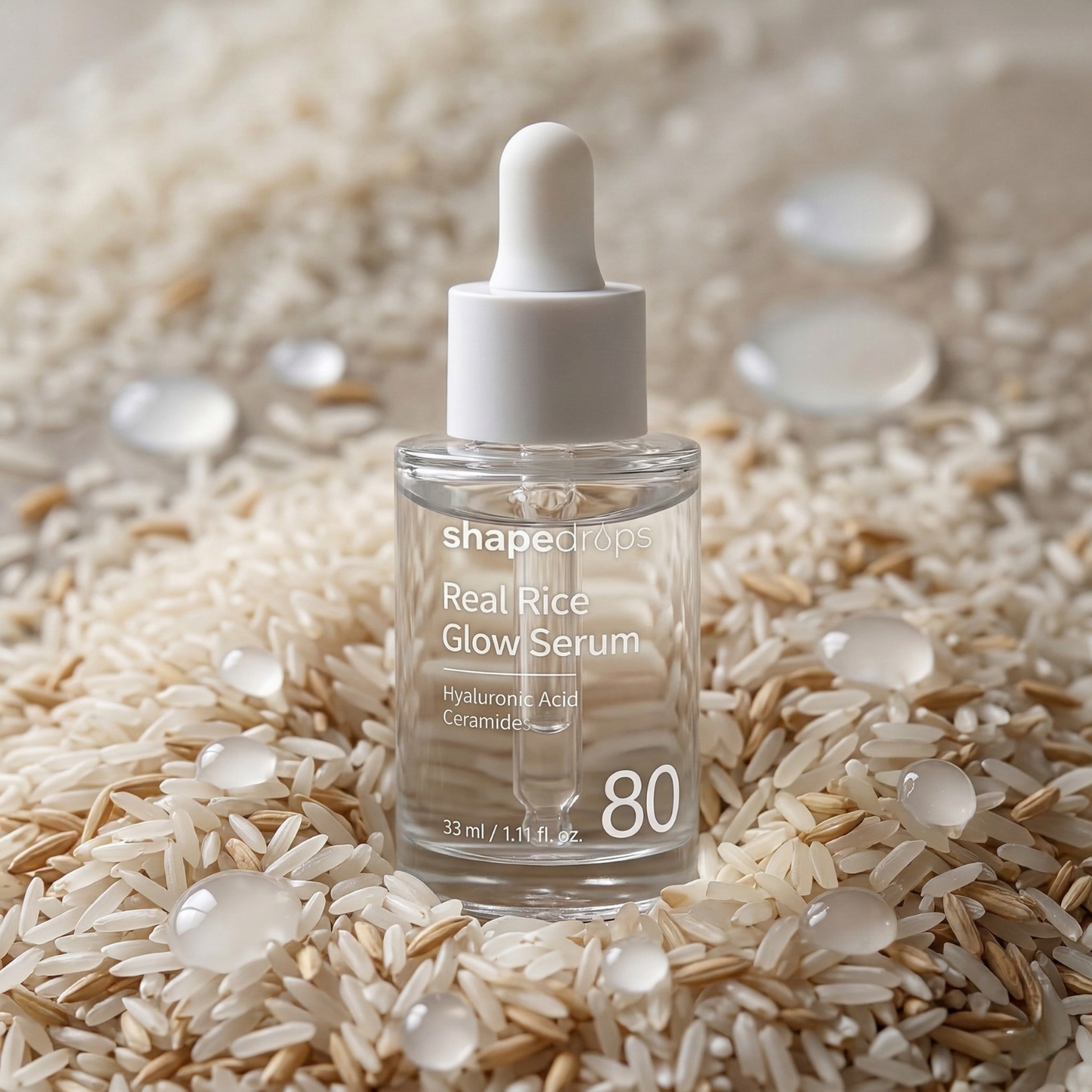 ShapeDrops™ Rice Glow Serum