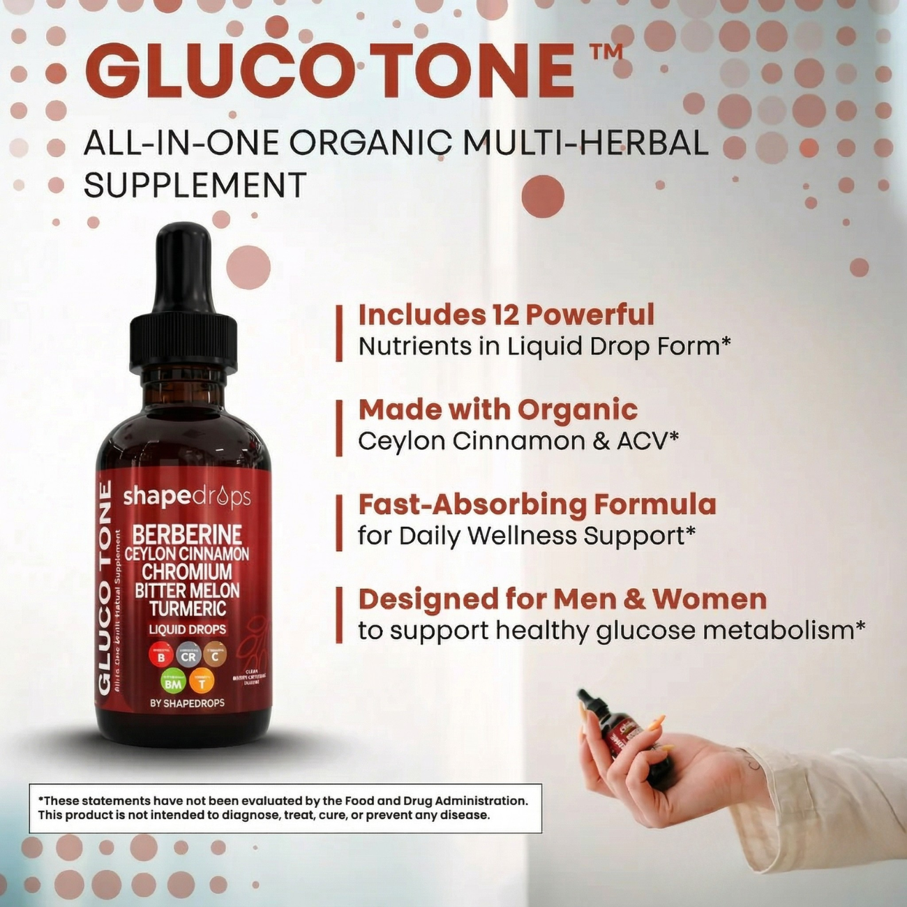 ShapeDrops™ Gluco Tone