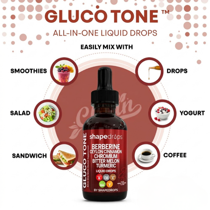 ShapeDrops™ Gluco Tone