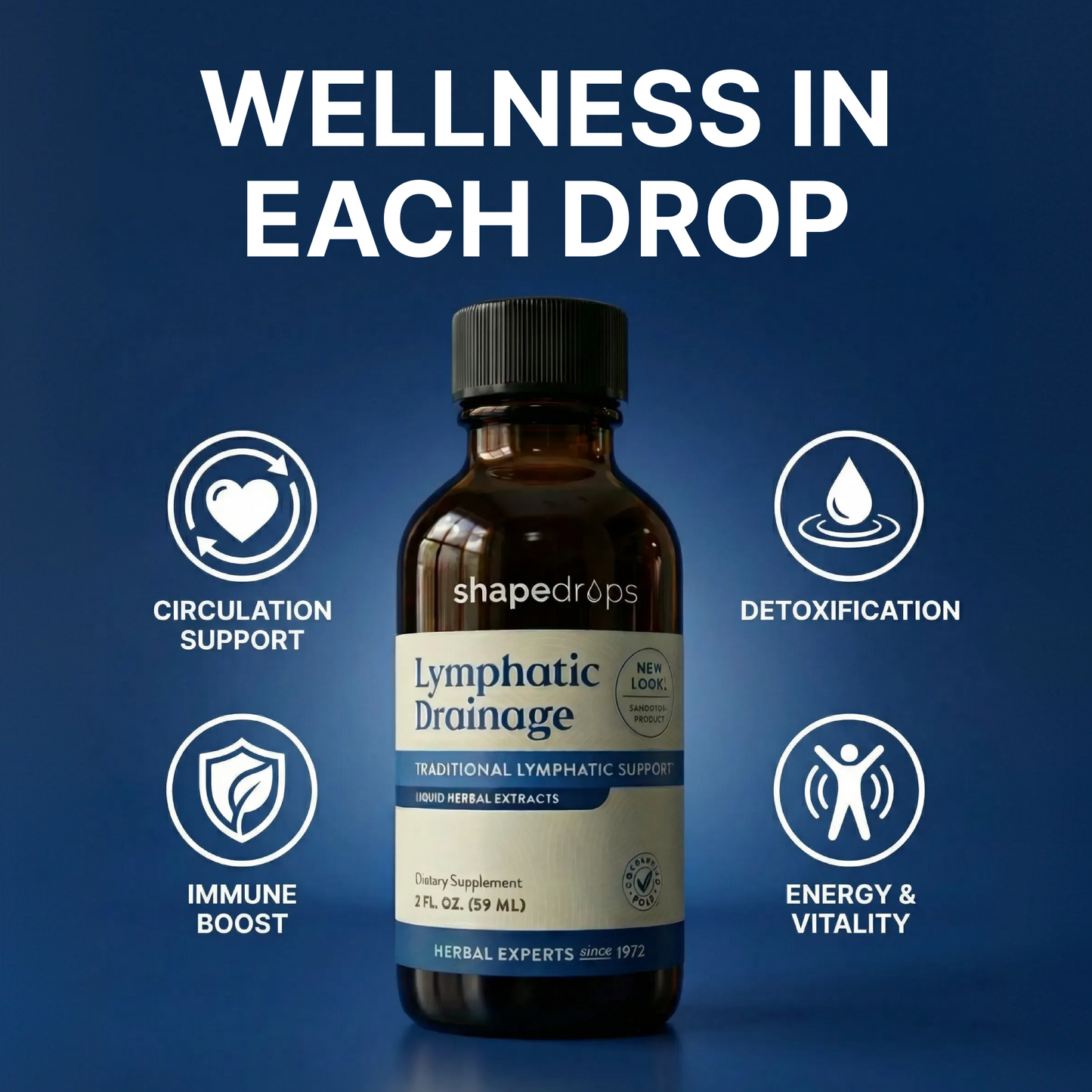ShapeDrops™ Lymphatic Drainage