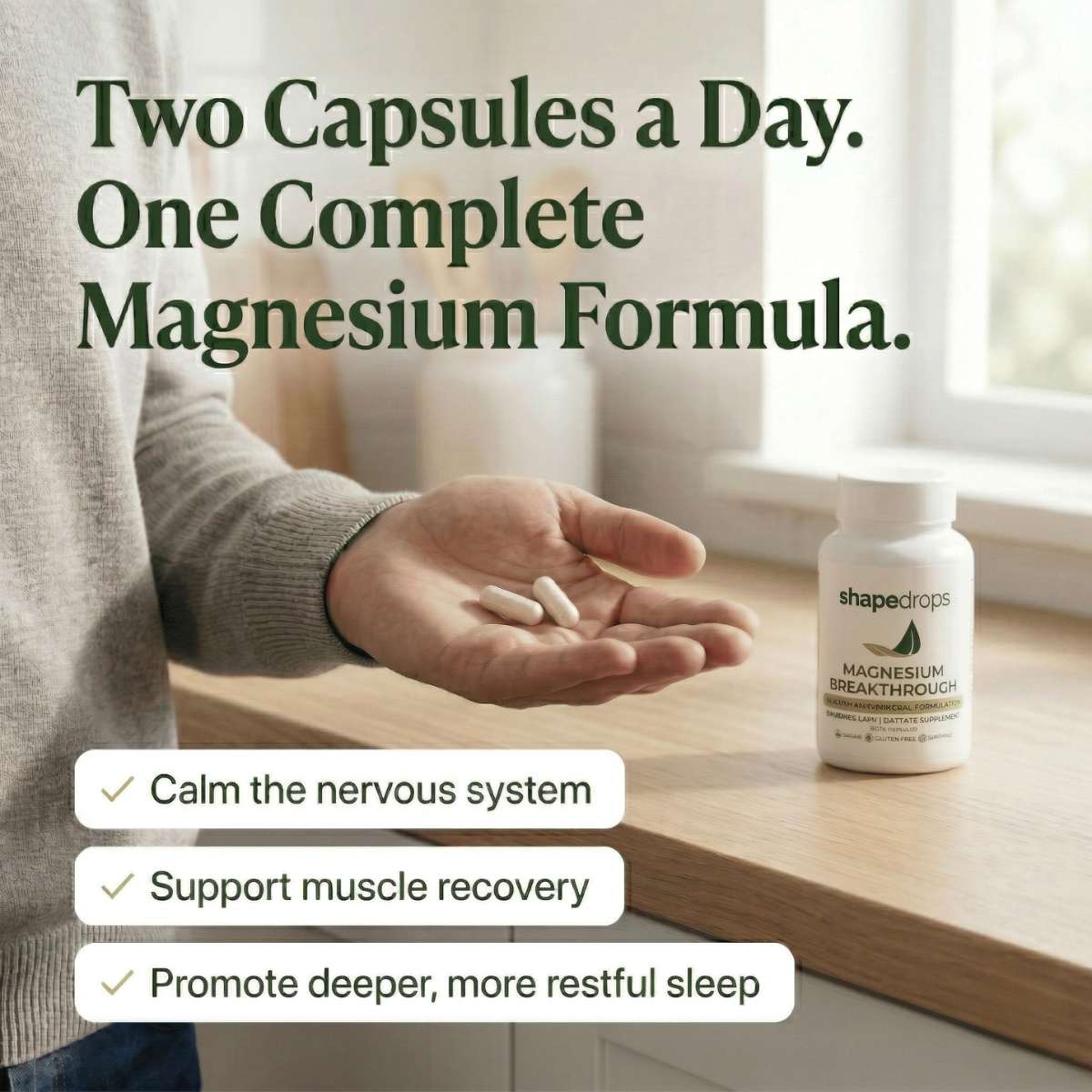 ShapeDrops™ Magnesium Breakthrough